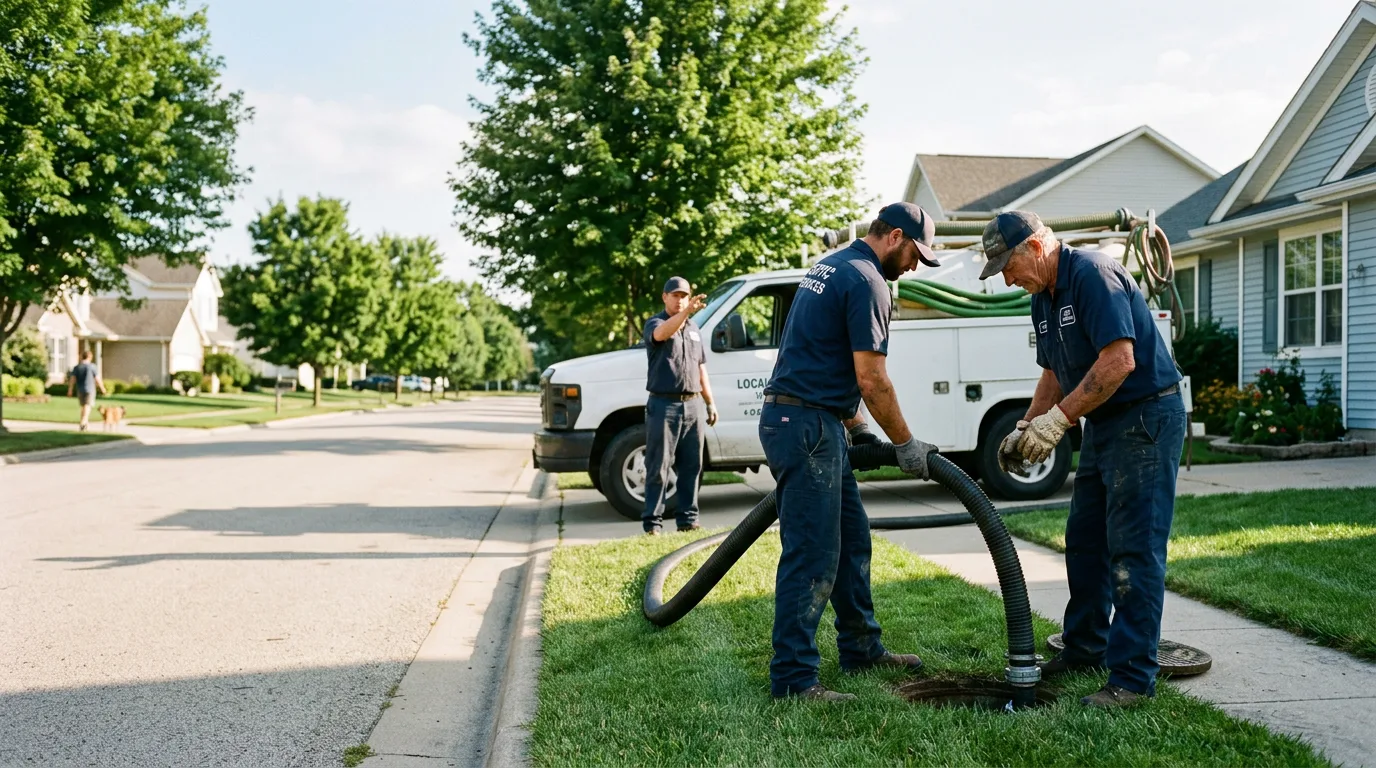 Grease Trap Pumping in West Leisenring, PA